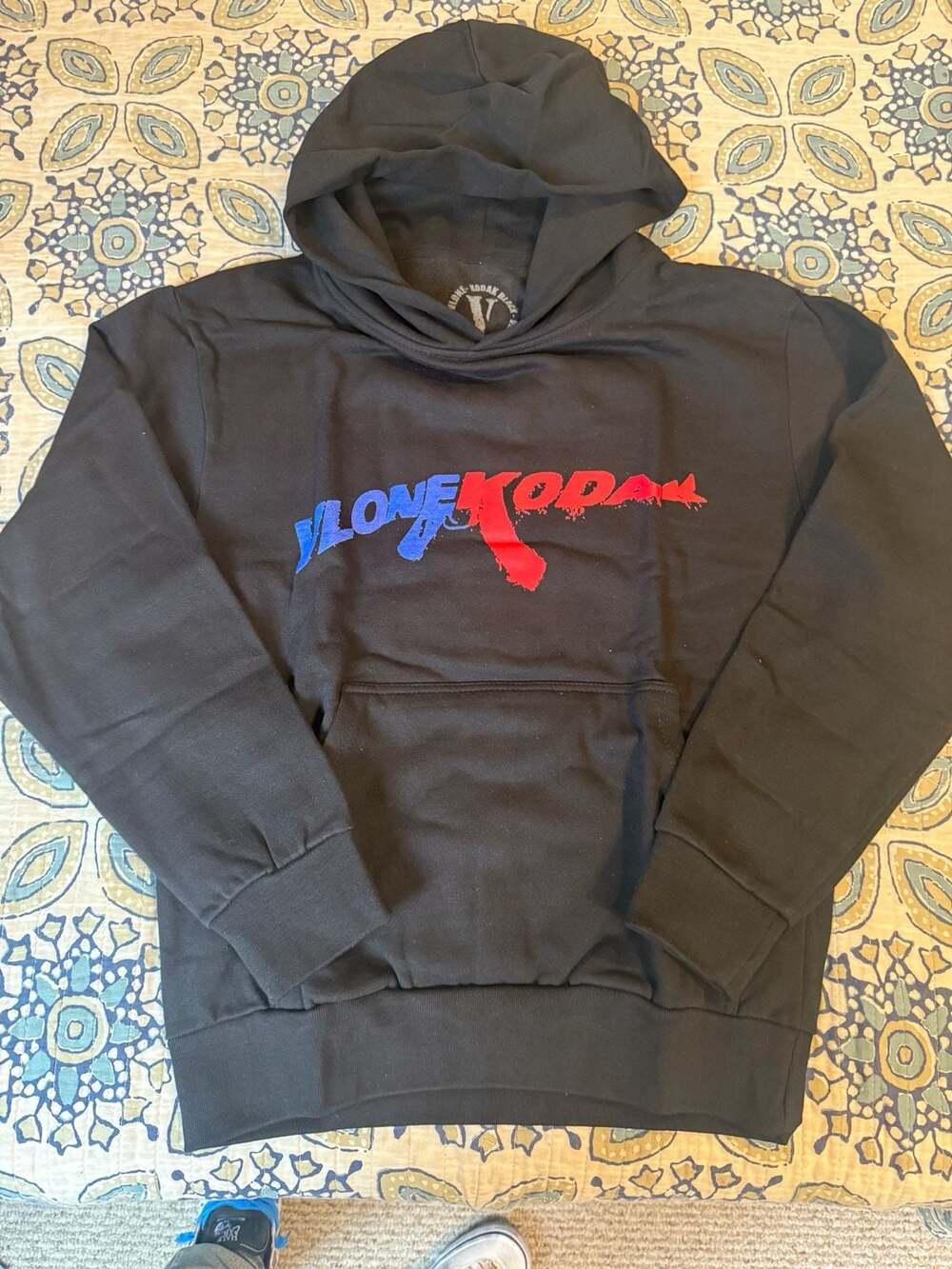 Vlone x Kodak Black AK Hoodie Black Size S